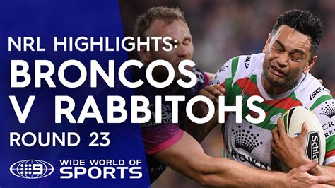 broncos vs rabbitohs highlights